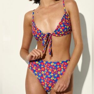 Hey Harper Floral Bikini Set - Size L